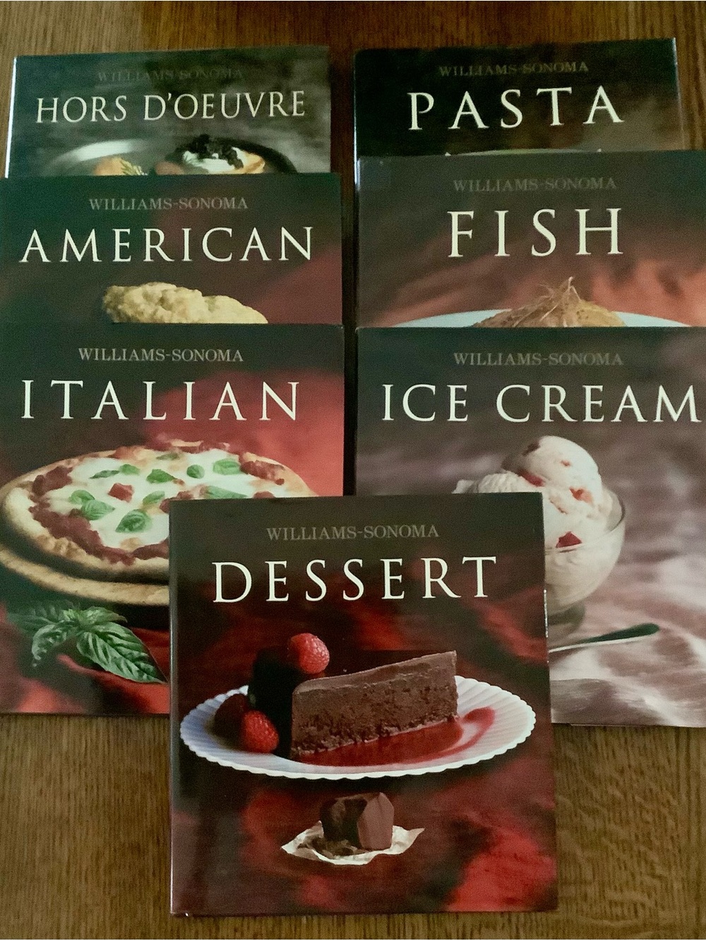 Set of 7 Williams-Sonoma Cookbooks